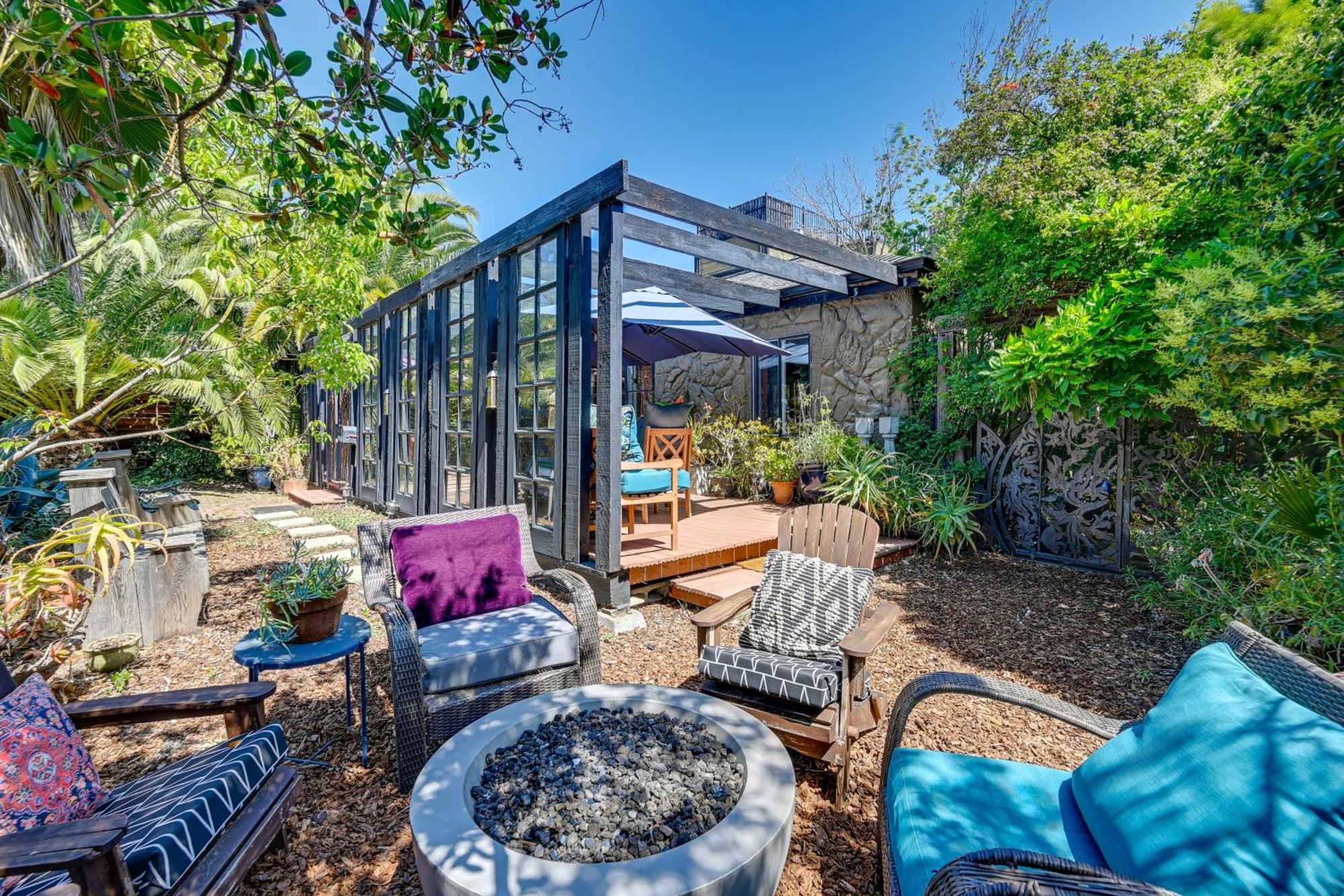 Bohemian Wonderland Benicia Bungalow With Pergola! מראה חיצוני תמונה